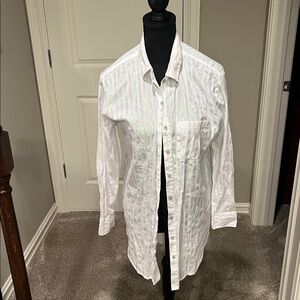 Victoria's Secret Shimmering White Swim Coverup